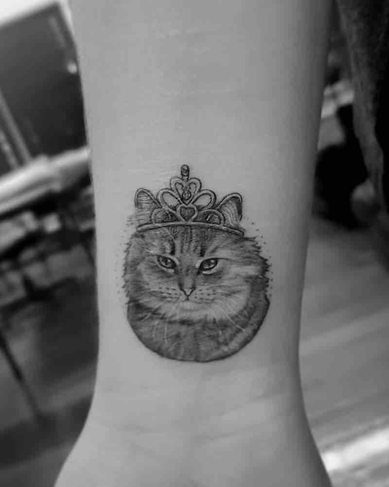 Cat Tattoo by Alexandyr Valentine
