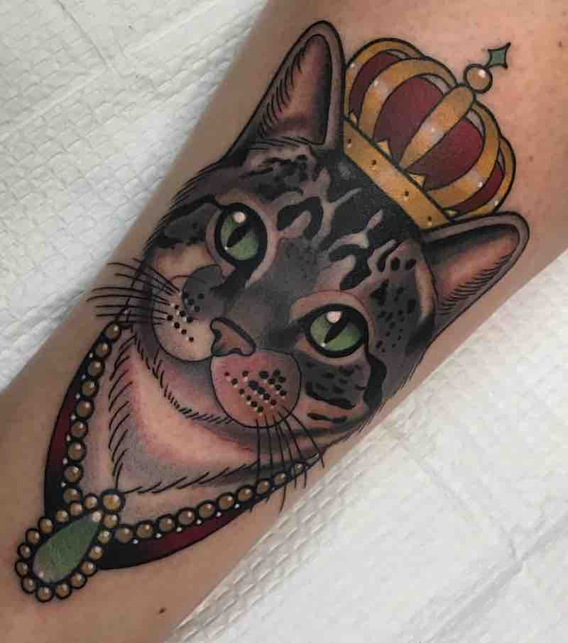 Cat Tattoo by Patrick Whiting