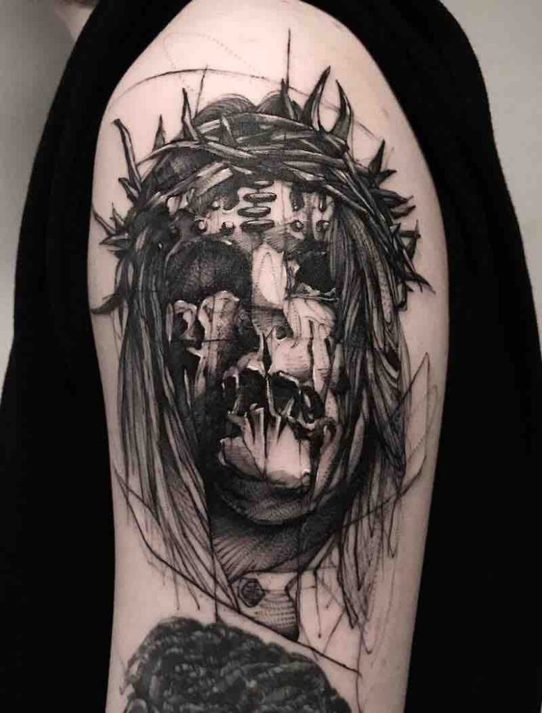 Creepy Tattoo 2 by Bk Tattooer
