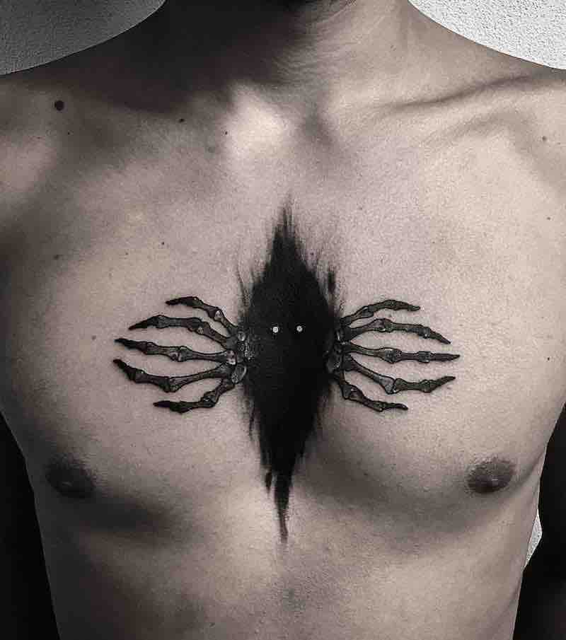 Creepy Tattoo 2 by Gioele Cassarino