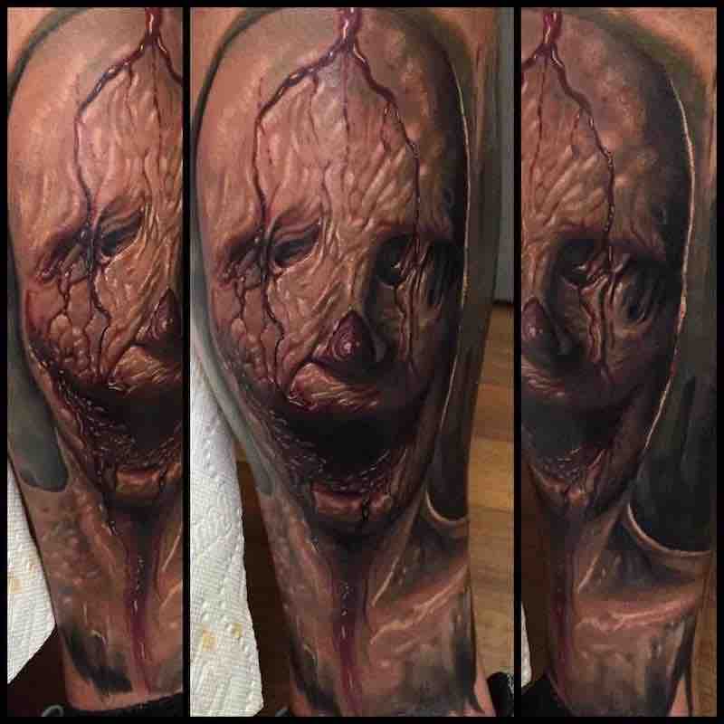 Creepy Tattoo 2 by Mike Carro