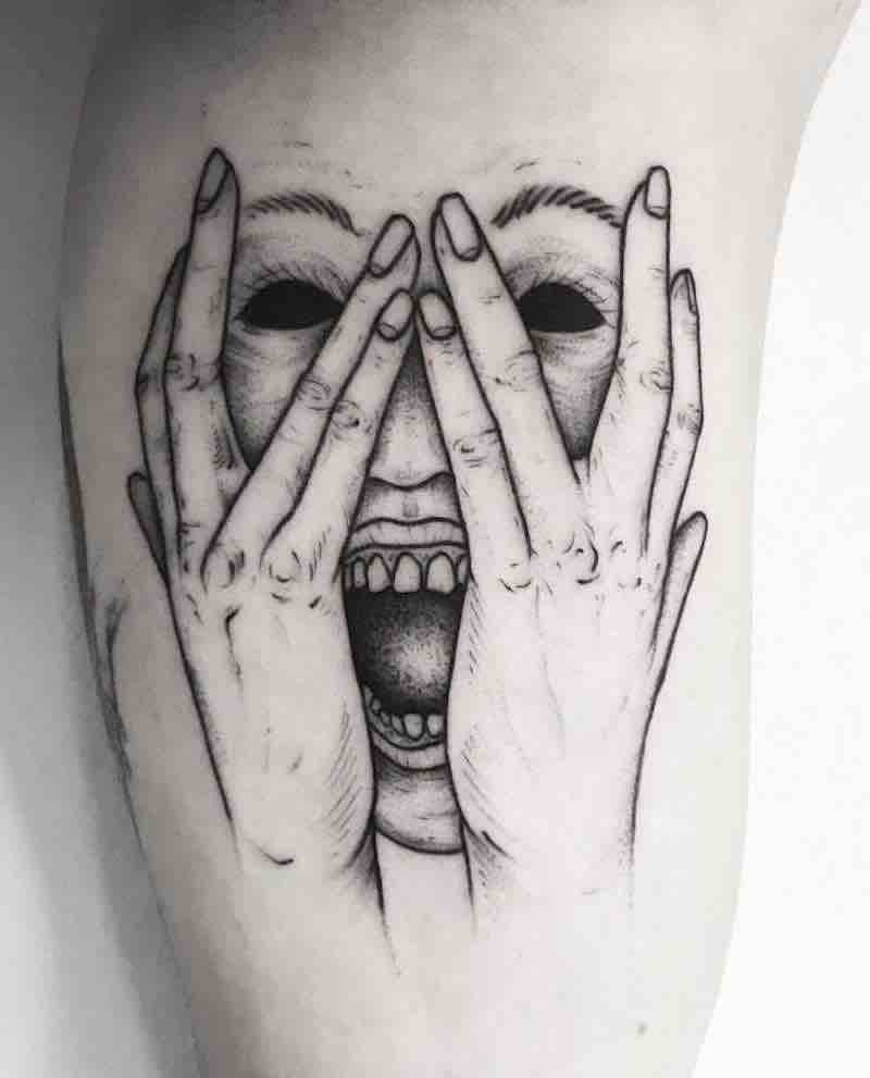 Creepy Tattoo 3 by Weep and Forfeit