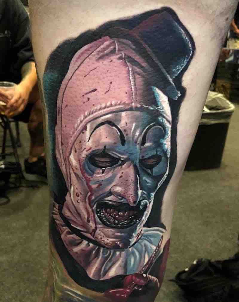 Creepy Tattoo by Mike Carro