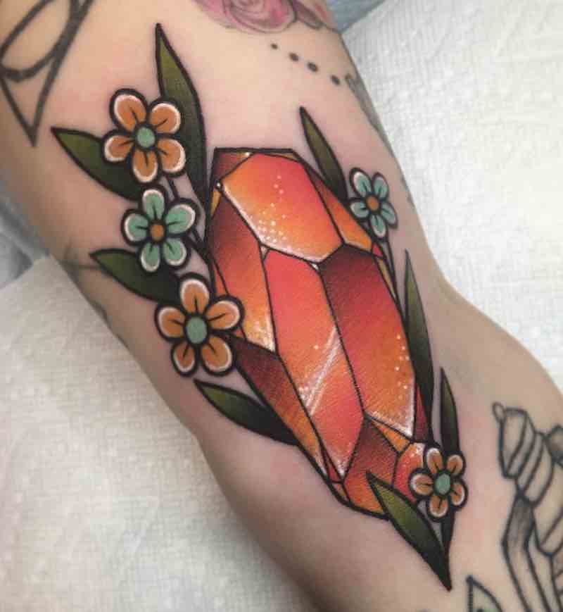 Crystal Tattoo 4 by Rachel Behm