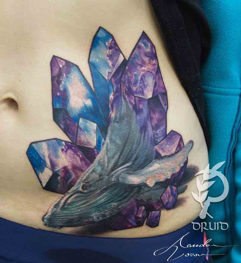 Crystal Tattoo by Alexander Voron