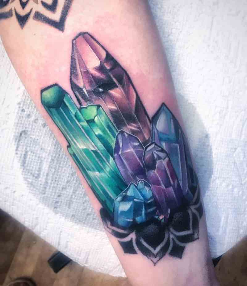 Crystal Tattoo by Jeremy Sloo
