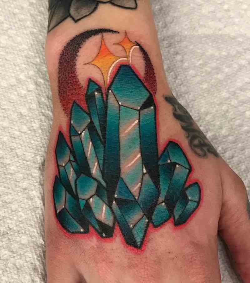Crystal Tattoo by Patrick Whiting