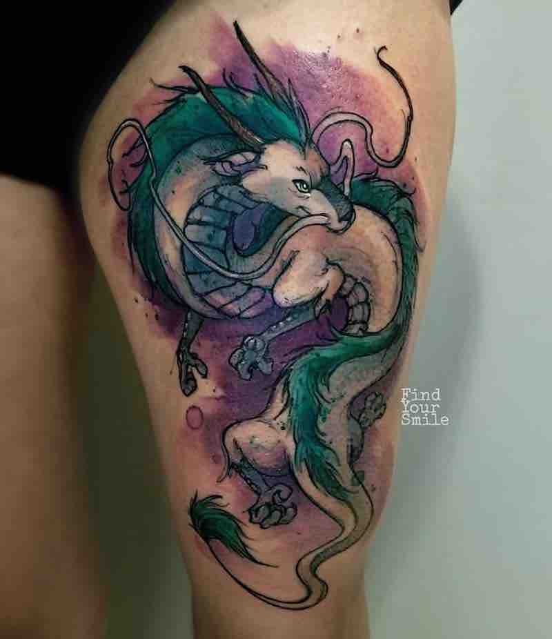 Haku Tattoo 2 by Russell Van Schaick