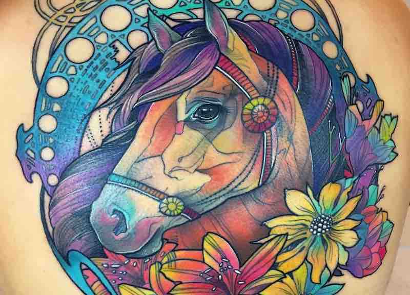 Horse Tattoo Katie Shocrylas