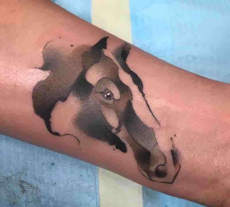 Horse Tattoo by Nathan Adsit