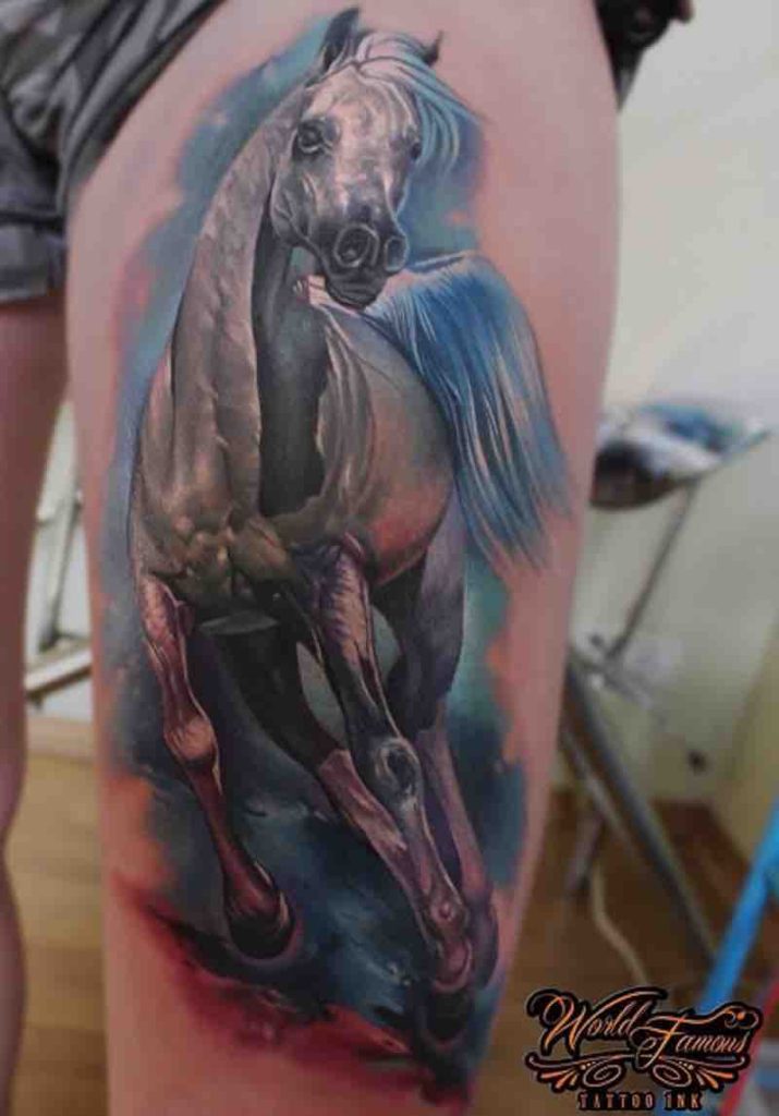 Horse Tattoo by Sergey Shanko