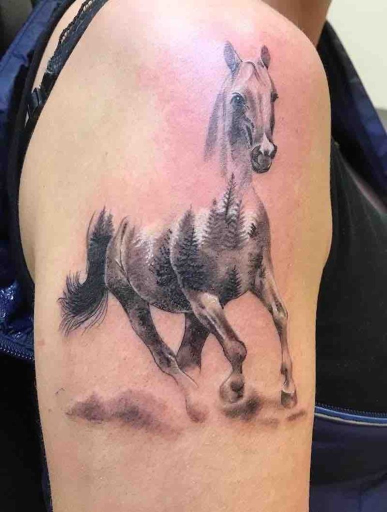Horse Tattoo by Thomas Axelsson