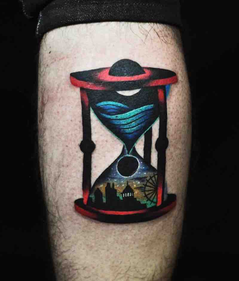 Hourglass Tattoo 2 by David Peyote