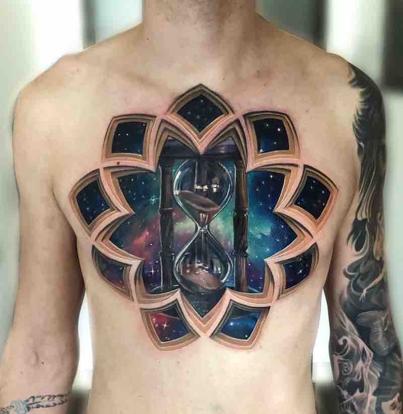 Hourglass Tattoo by Jesse Rix