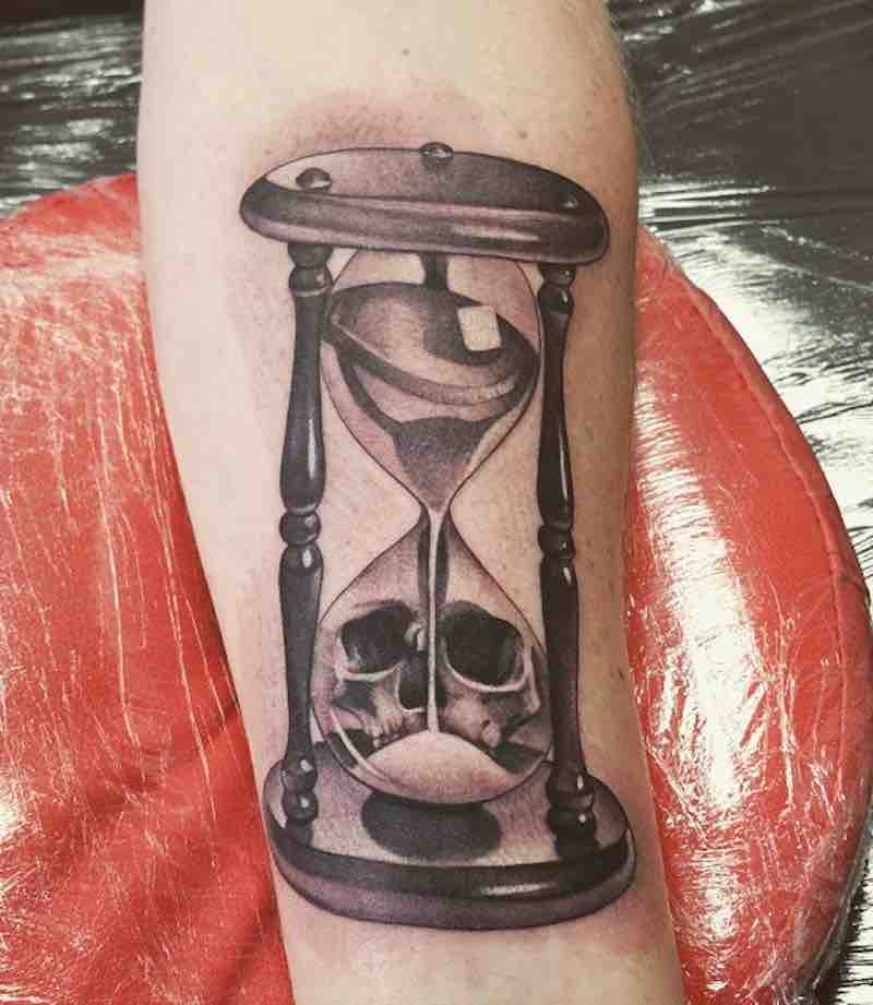 Hourglass Tattoo by Rich Knight