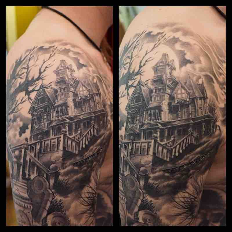 House Tattoo by Sonny Superglue