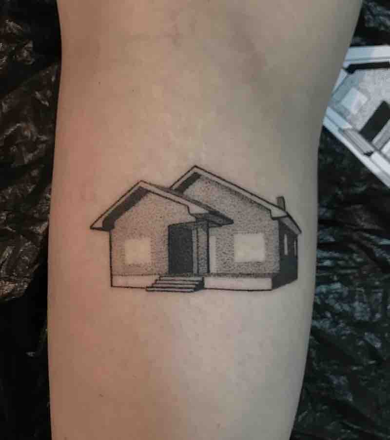 House Tattoo by Stick Around Tattoo