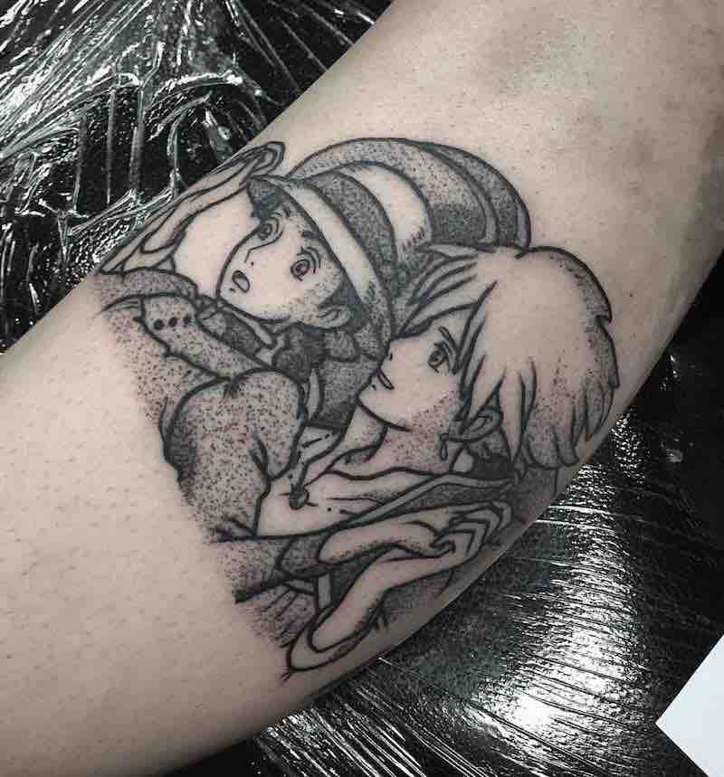 Howls Moving Castle Tattoo 5 by Raine Knight