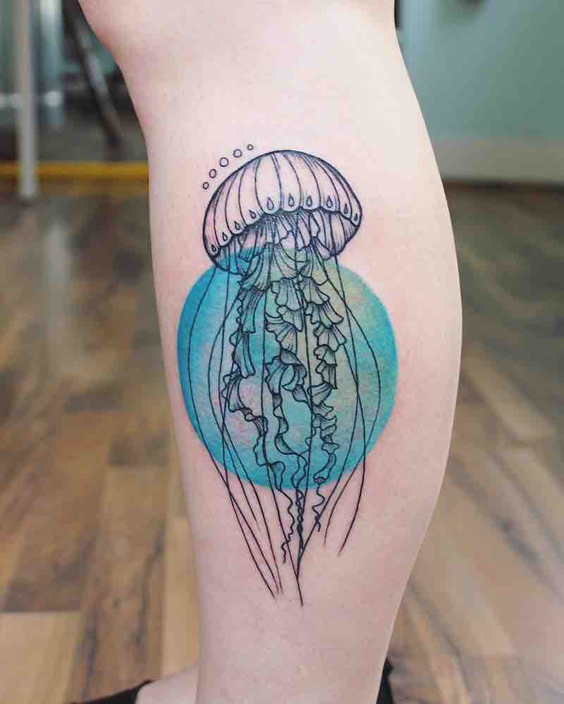 Jellyfish Tattoo 2 by Emily Kaul