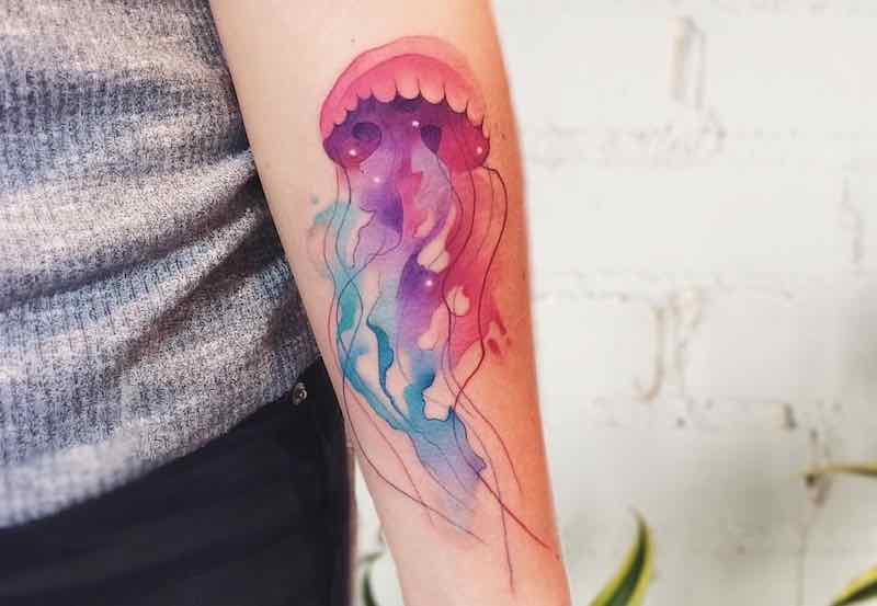 Jellyfish Tattoo Valentina Vinsand