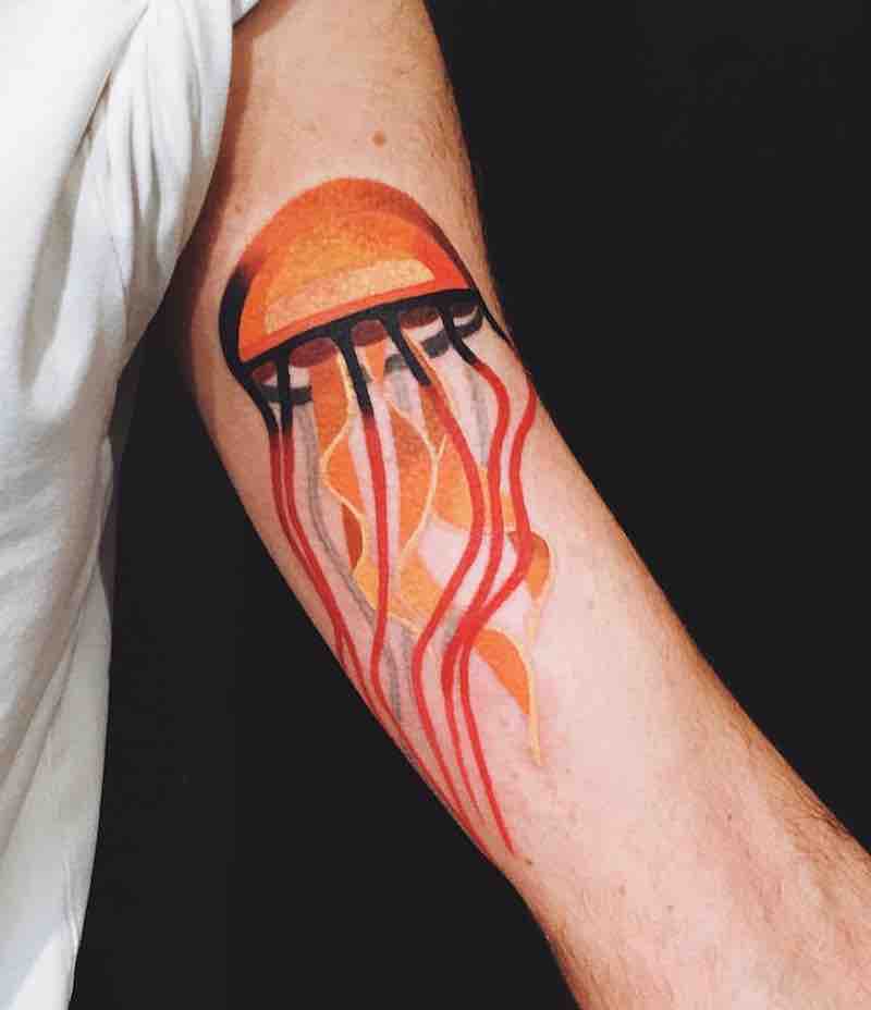 Jellyfish Tattoo by Sasha Unisex