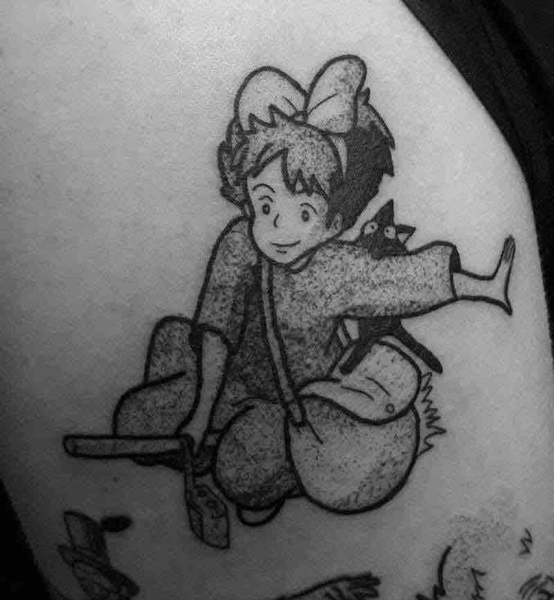 Kikis Delivery Service Tattoo 4 by Jess Oxley