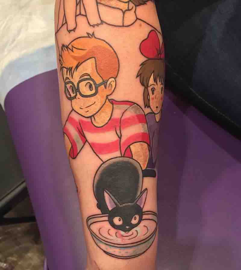 Kikis Delivery Service Tattoo 4 by Kimberly Wall