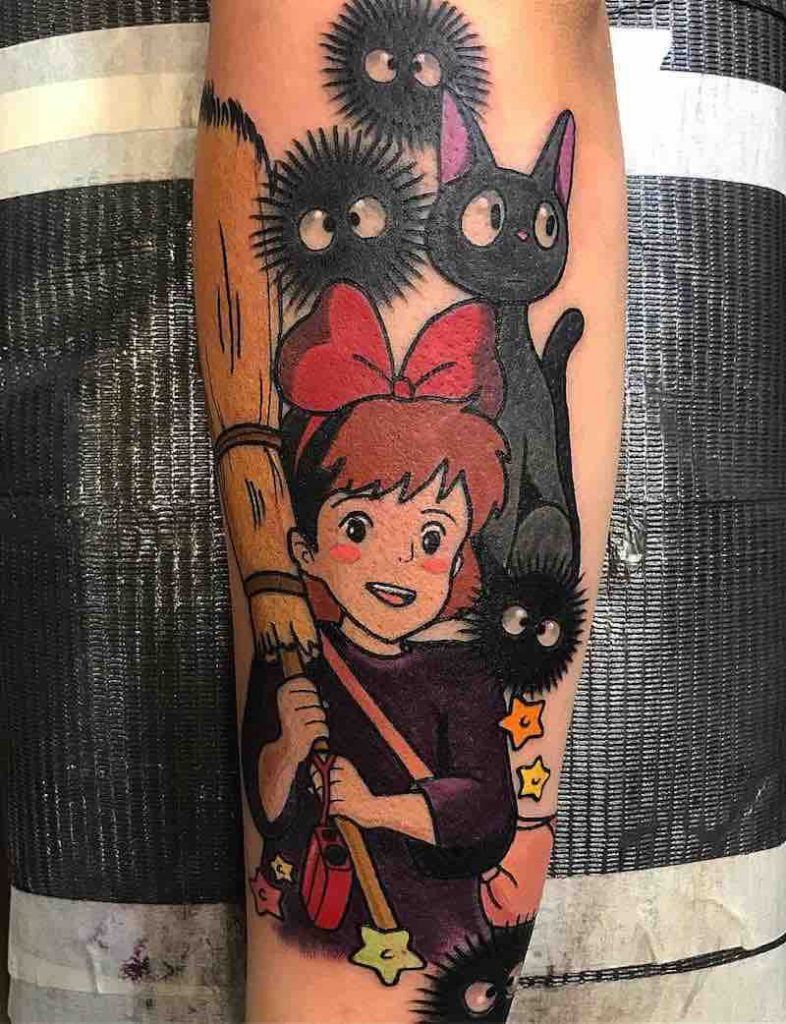 Kikis Delivery Service Tattoo by Alexis Crane