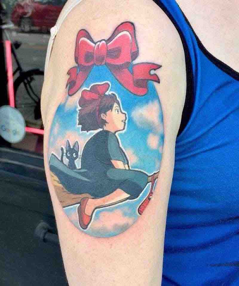 Kikis Delivery Service Tattoo by Kimberly Wall