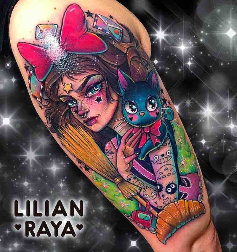 Kikis Delivery Service Tattoo by Lilian Raya