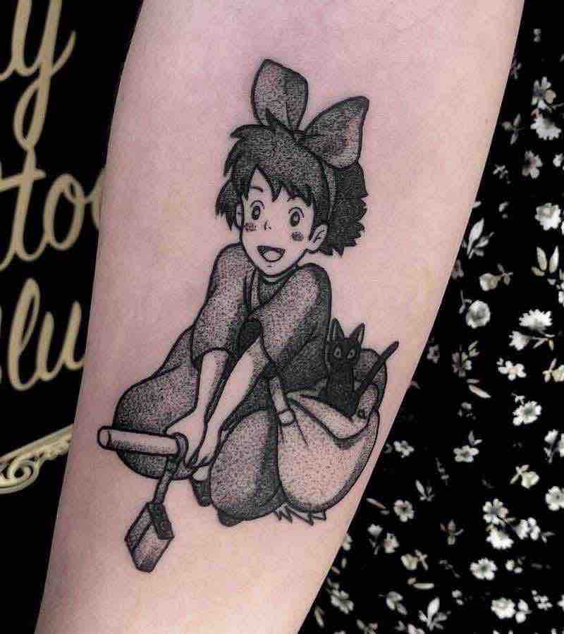 Kikis Delivery Service Tattoo by Raine Knight