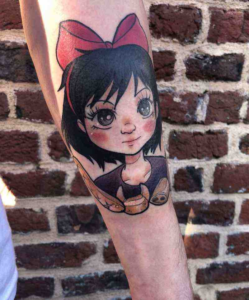 Kikis Delivery Service Tattoo by Sharlotte San