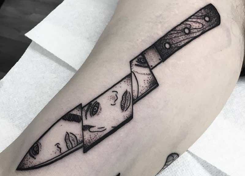 Knife Tattoo SLEE