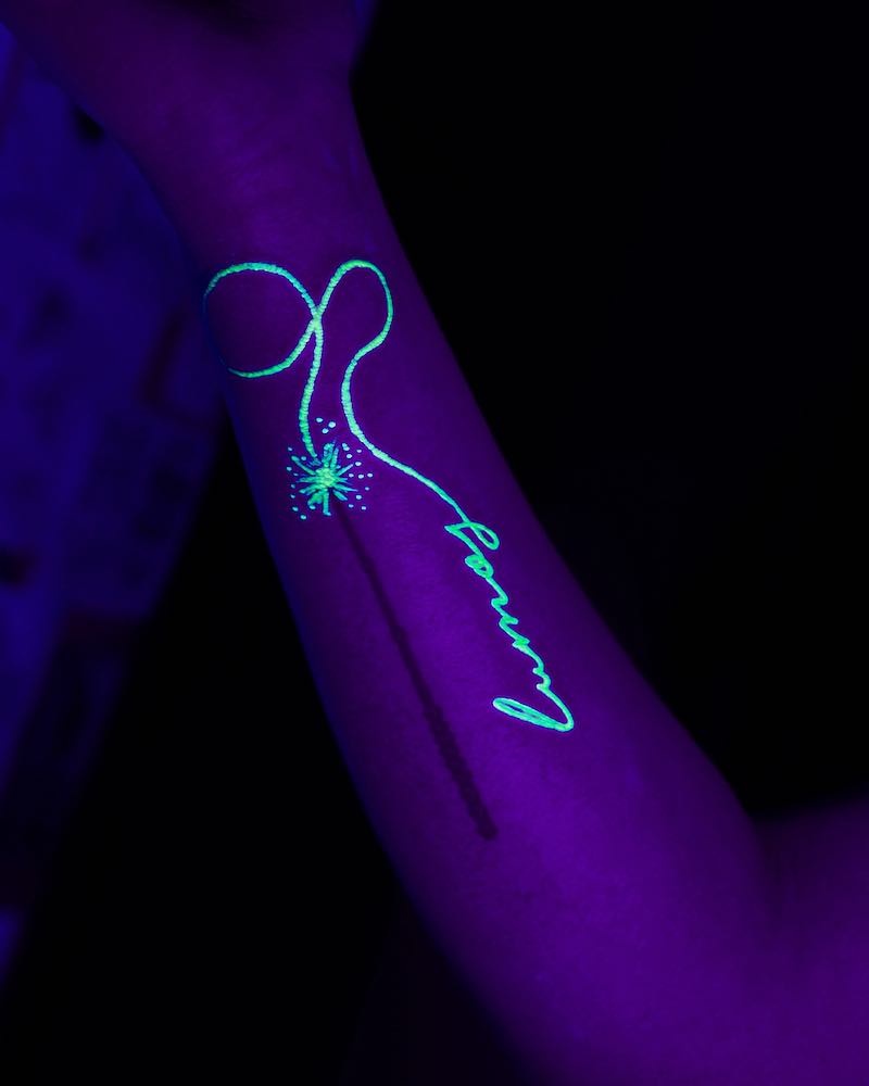 Magic Wand UV Tattoo by Andrea