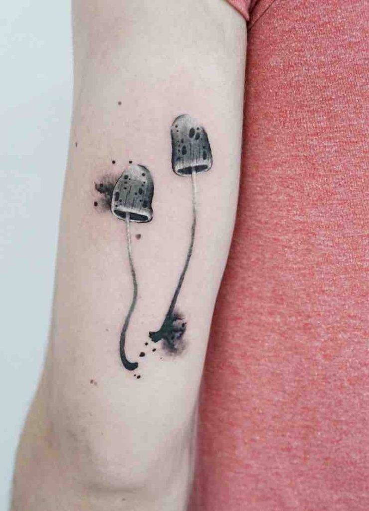 Mushroom Tattoo by Picsola