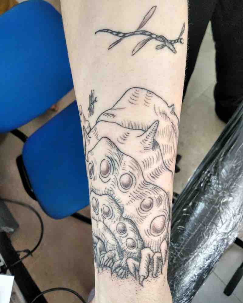 Nausicaa Tattoo 3 by Andrea Rope