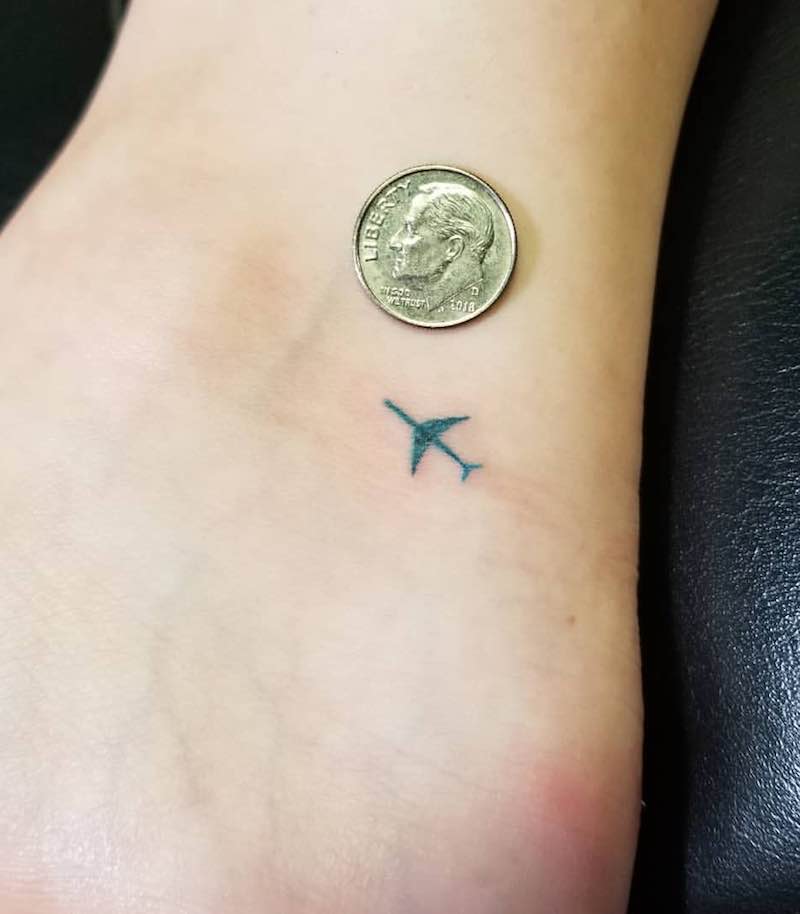 Plane Tattoo 2 by Jose Palacios