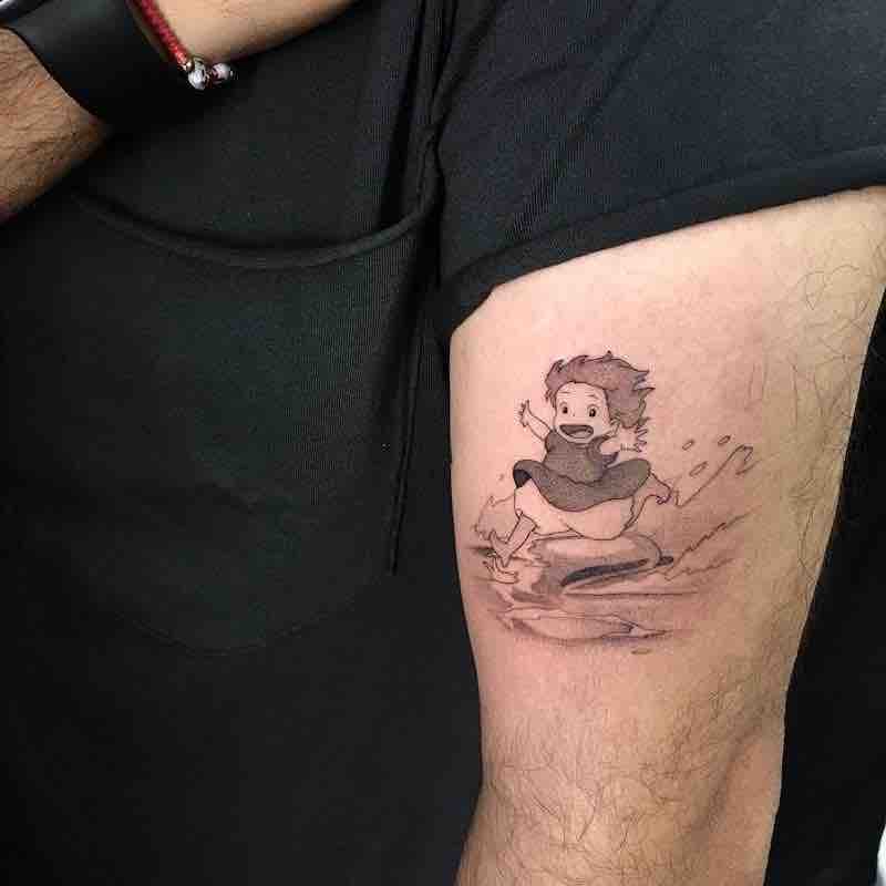 Ponyo Tattoo by Lesheer