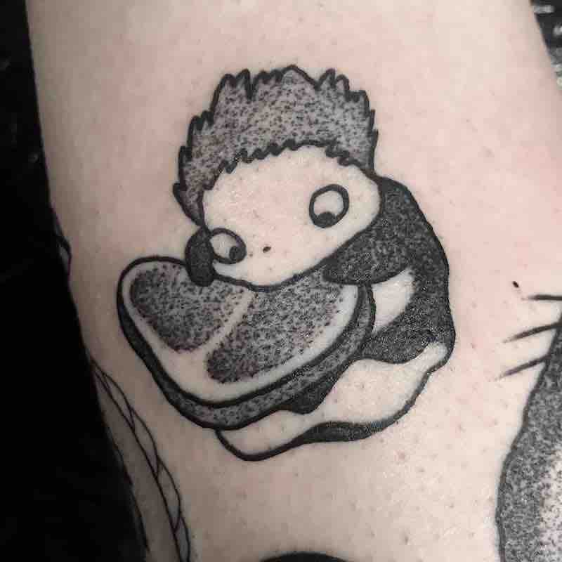 Ponyo Tattoo by Raine Knight