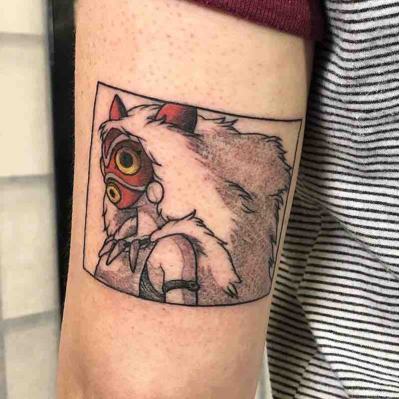 Princess Mononoke Tattoo by Robbie Pina