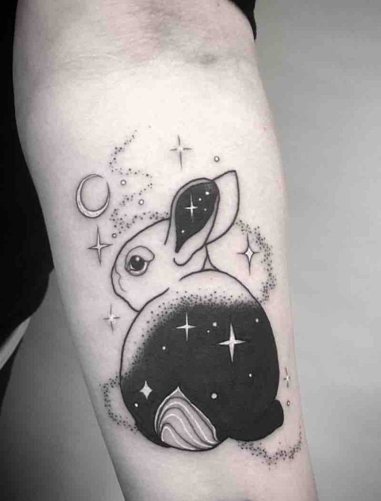 Rabbit Tattoo 2 by Miz Tea
