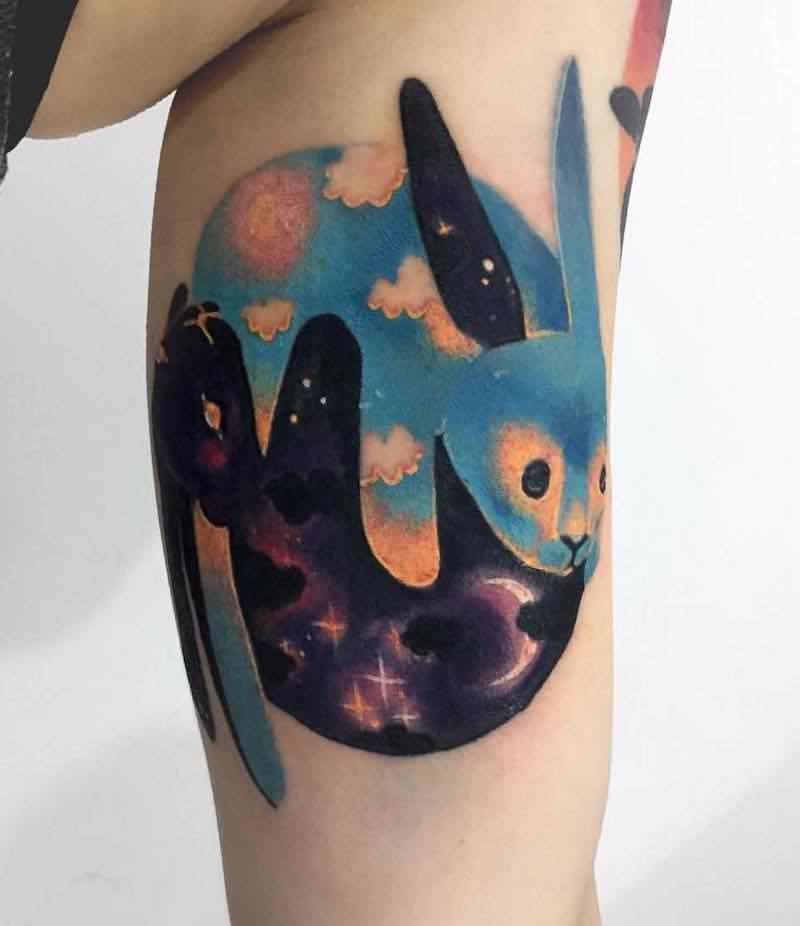 Rabbit Tattoo by Giena Todryk