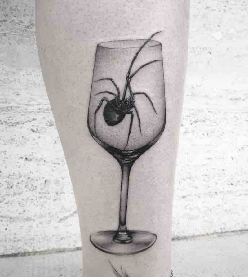 Spider Tattoo 2 by Ale Blackcat