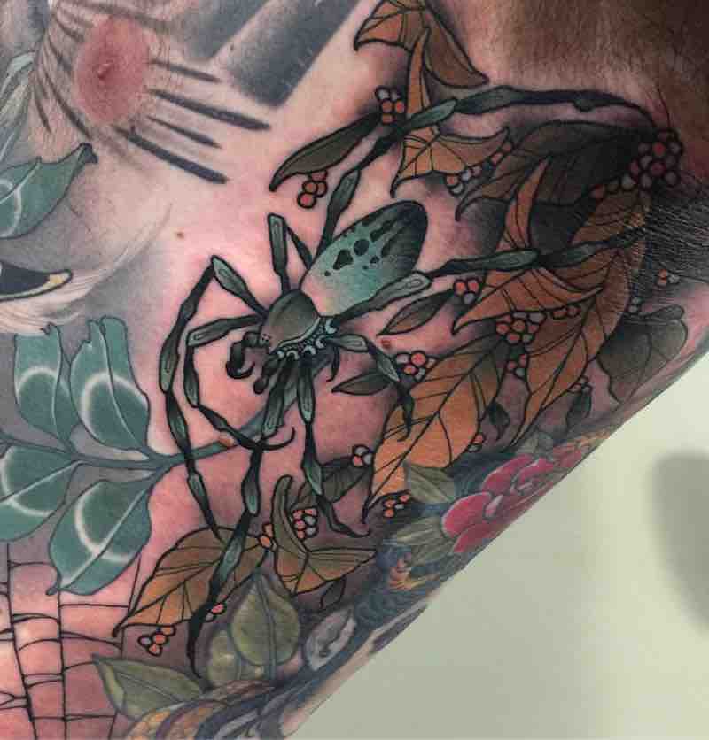 Spider Tattoo 2 by Heath Clifford
