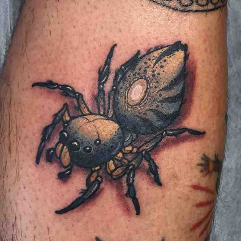 Spider Tattoo 3 by Dean Kalcoff