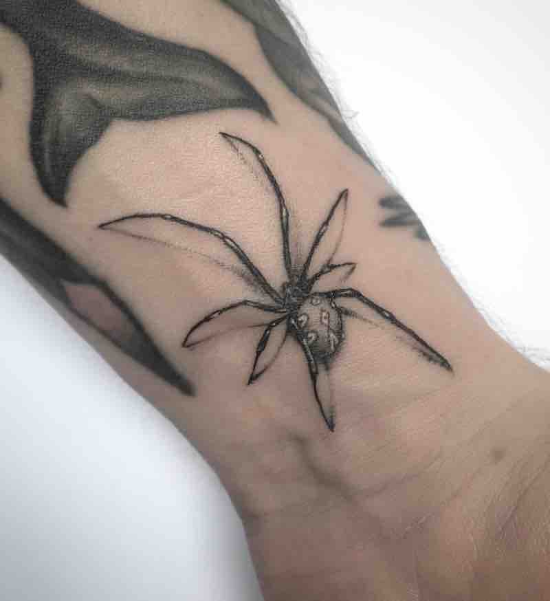 Spider Tattoo 4 by Ale Blackcat