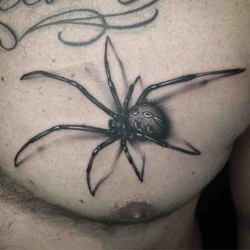 Spider Tattoo 5 by Ale Blackcat
