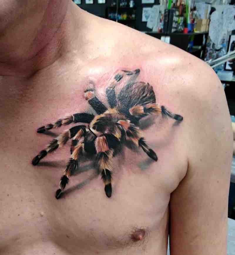 Spider Tattoo by Alexander Voron