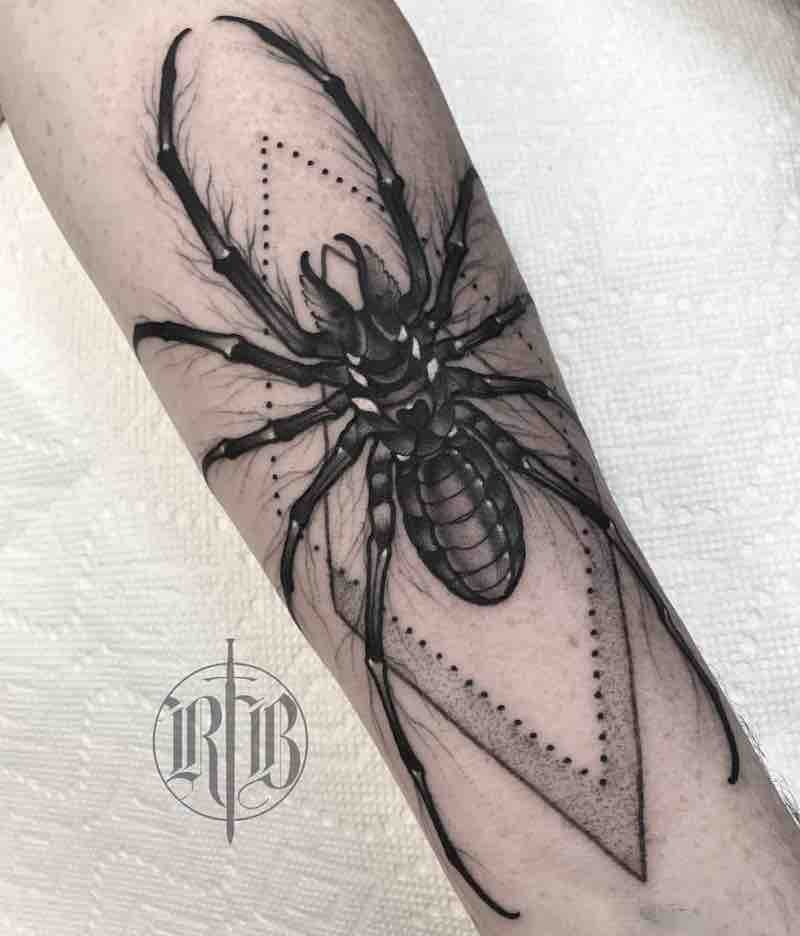 Spider Tattoo by RB Tattoo