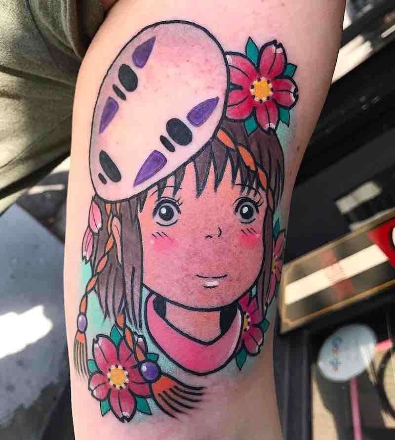 Spirited Away Chihiro Tattoo 3 by Isashah Pereira
